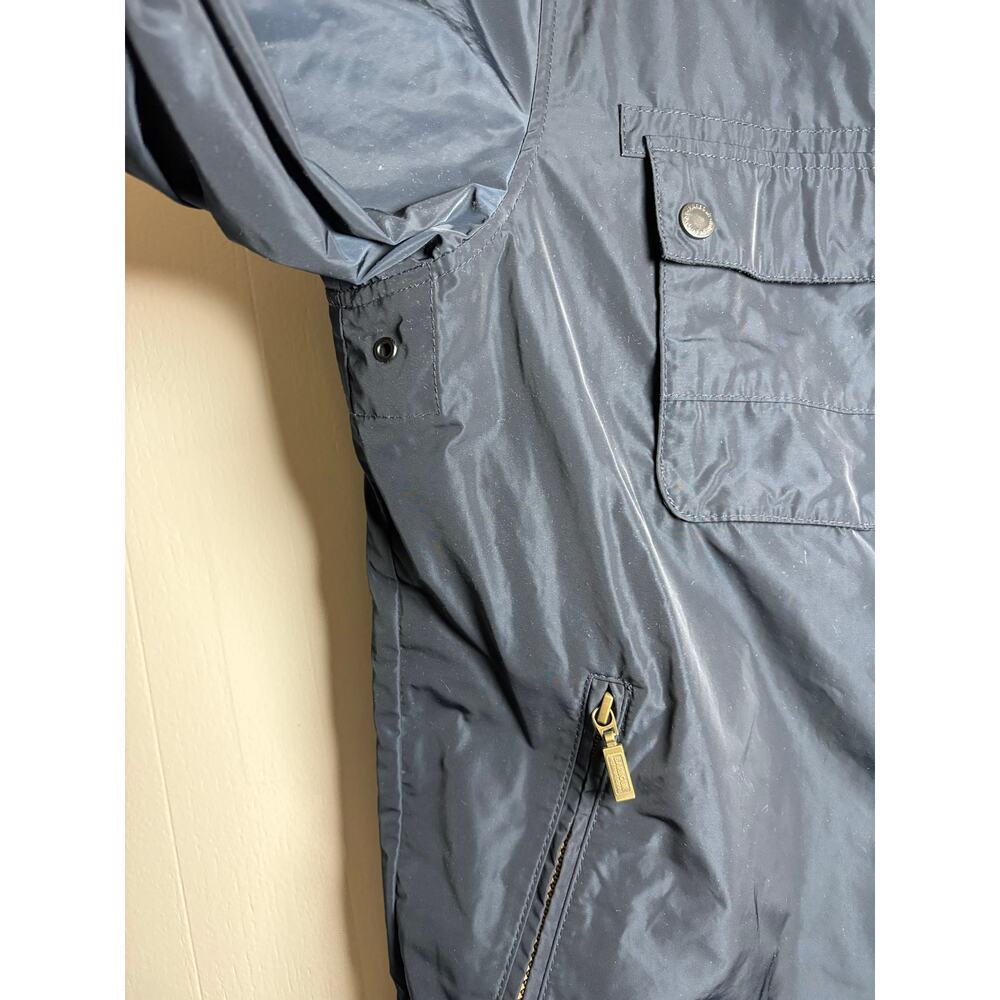 Barbour International XXL Navy Lightweight Full Zip Utility Jacket - Picture 6 of 7